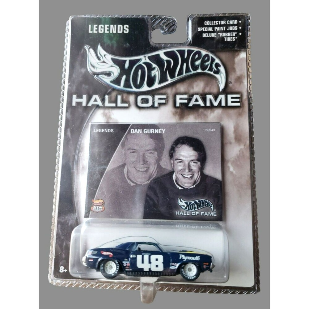 Hot Wheels DAN GURNEY Blue 70 PLYMOUTH BARRACUDA Hall Of Fame Legends GYERR 1:64 - Picture 3 of 14